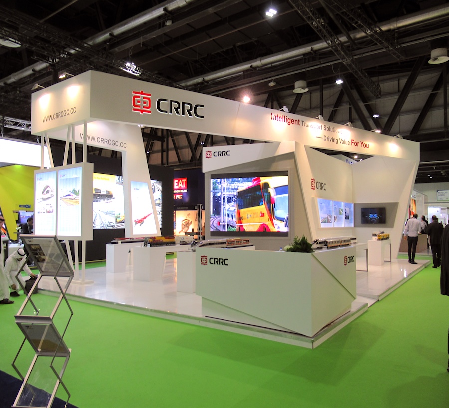 CRRC @ MIDDLE EAST RAIL | DUBAI WORLD TRADE CENTER, DUBAI, UAE